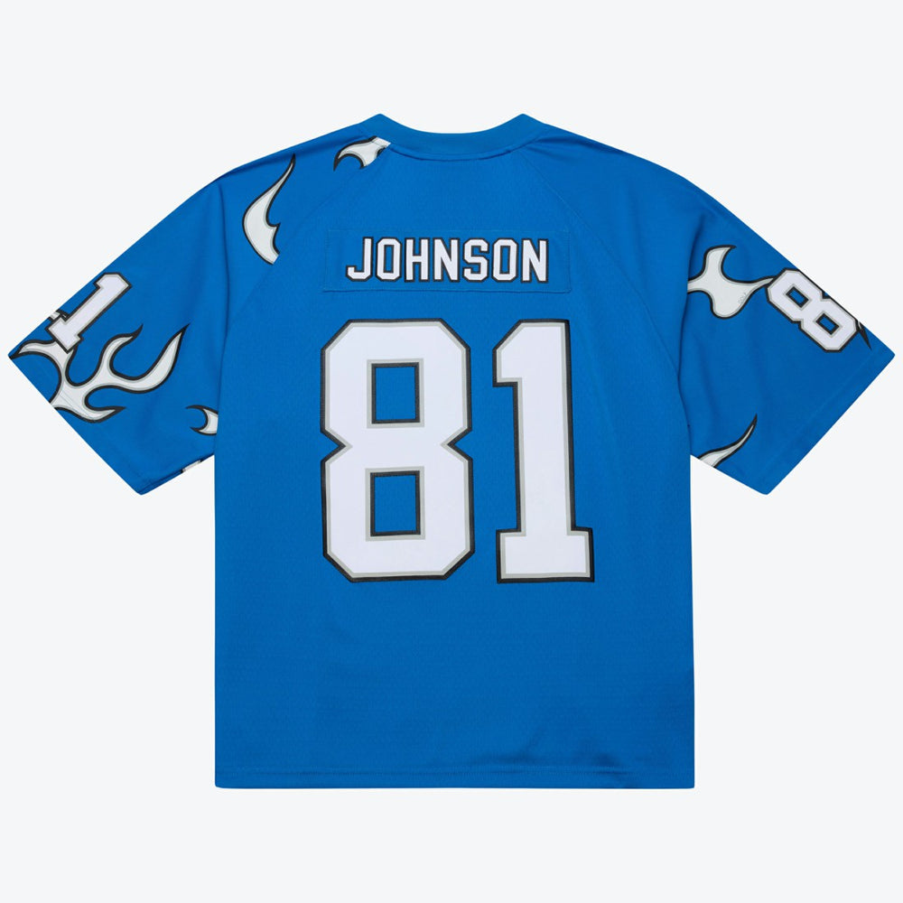 Calvin Johnson Detroit Lions x Golf Wang Unisex 2007 Legacy Fashion Jersey - Blue Jerseys