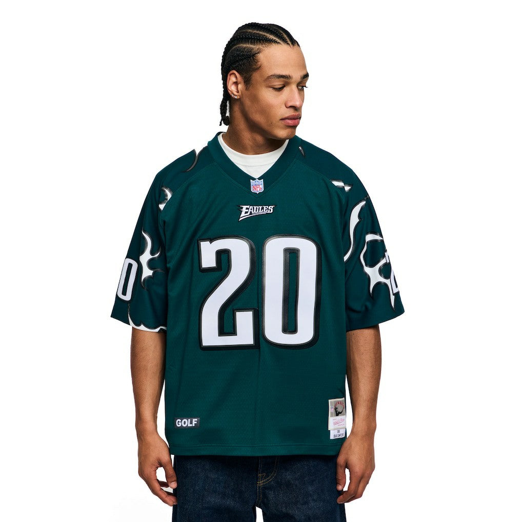 Brian Dawkins Philadelphia Eagles x Golf Wang Unisex 1996 Legacy Fashion Jersey - Midnight Green Jerseys