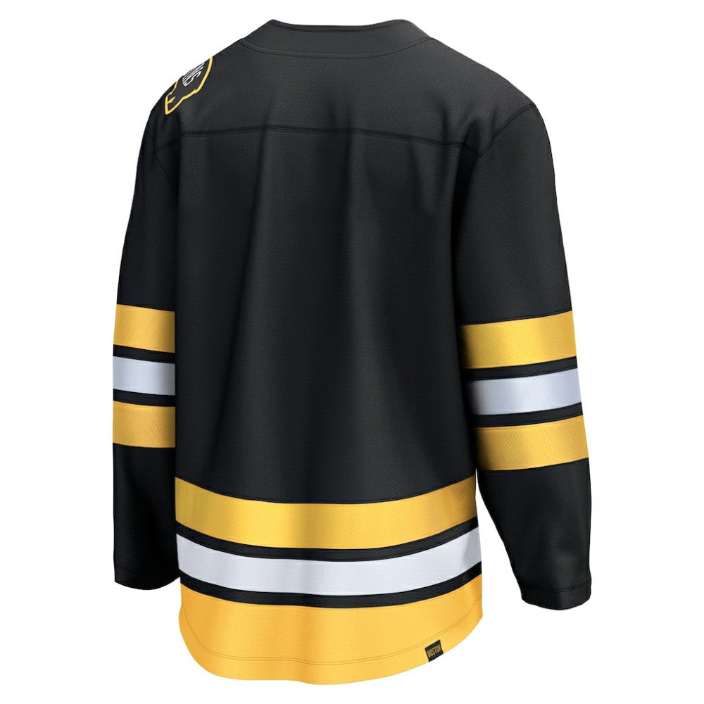 Boston Bruins Fanatics Anniversary Home Breakaway Jersey - Black | US 203376744