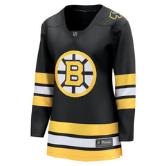 Boston Bruins Fanatics Women's Anniversary Home Breakaway Jersey - Black | US 203376745