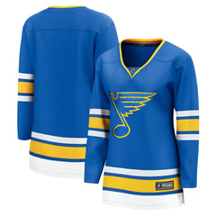 St. Louis Blues Fanatics Women's Home Breakaway Jersey - Blue | US 203376749