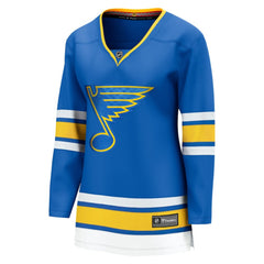 St. Louis Blues Fanatics Women's Home Breakaway Jersey - Blue | US 203376749