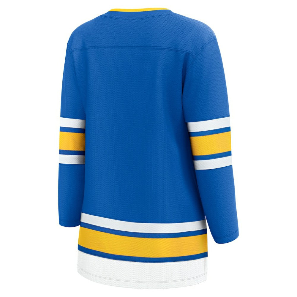 St. Louis Blues Fanatics Women's Home Breakaway Jersey - Blue | US 203376749