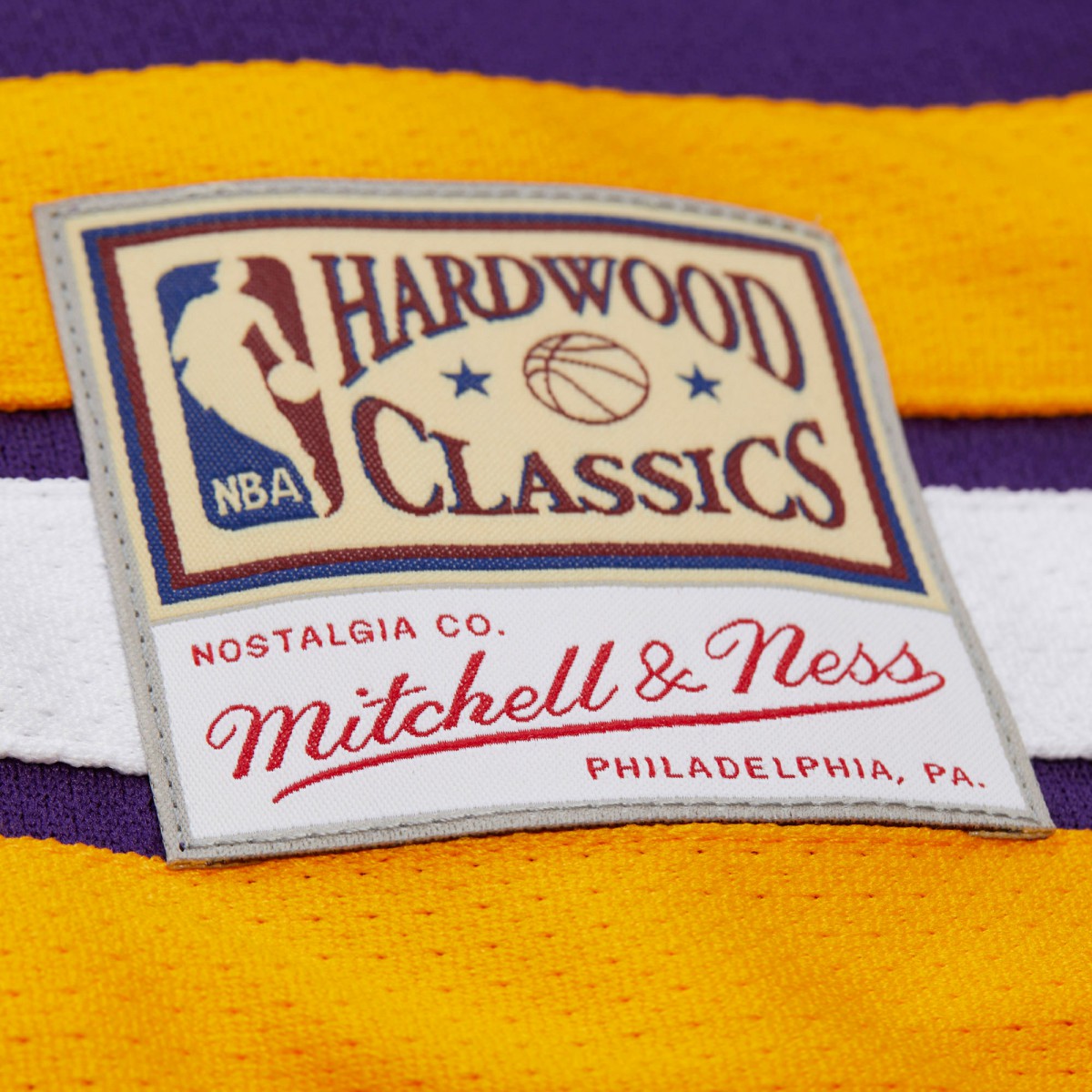 Shaquille O'Neal Los Angeles Lakers Unisex Maxxed Out Fashion Hockey Jersey Purple - Mitchell & Ness