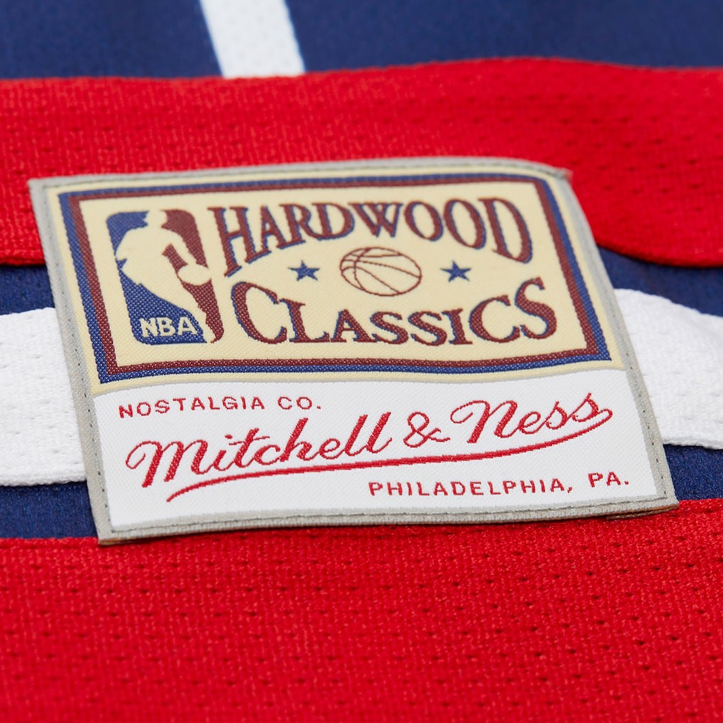 Hakeem Olajuwon Houston Rockets Unisex Maxxed Out Fashion Hockey Jersey Navy - Mitchell & Ness