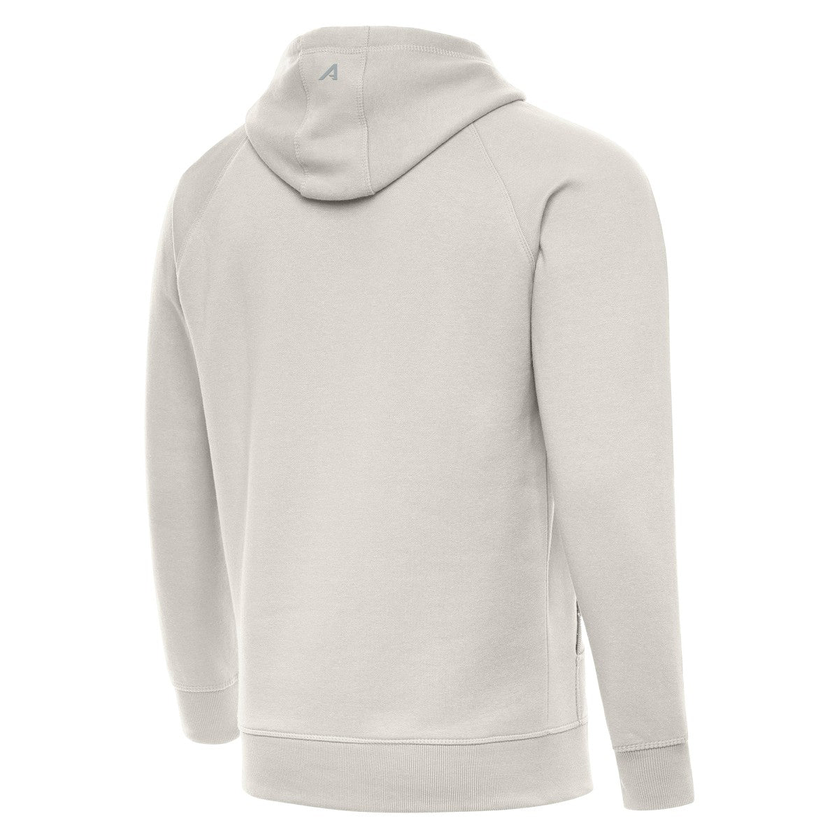 New York Knicks Antigua Big Logo Victory Pullover Hoodie Cream