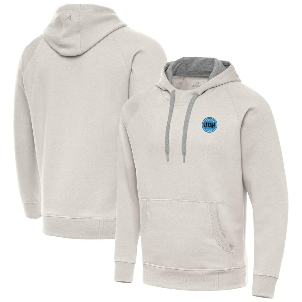 Utah Hockey Club Antigua Victory Pullover Hoodie - Cream | US 203377062