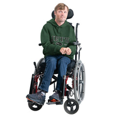 New York Jets G-III Sports by Carl Banks Adaptive Team Spirit Graphic Fleece Pullover Hoodie - Green Hoodies