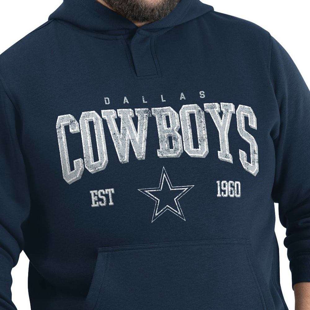 Dallas Cowboys G-III Sports by Carl Banks Adaptive Team Spirit Graphic Fleece Pullover Hoodie - Navy Hoodies