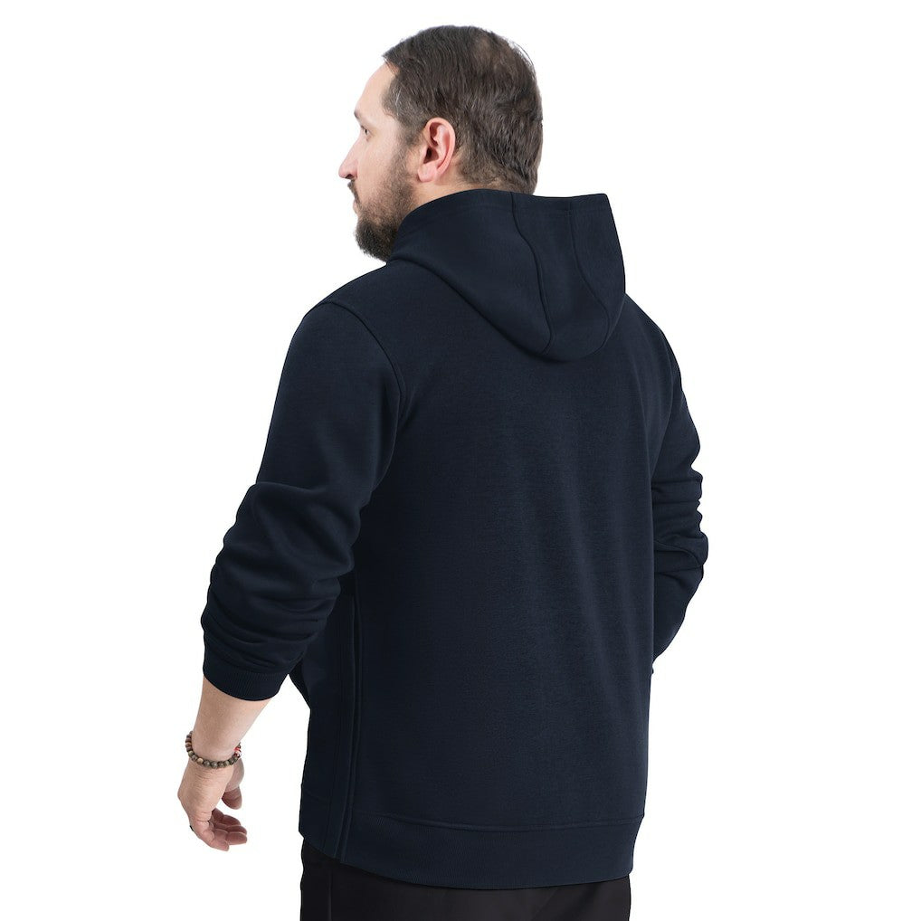New England Patriots G-III Sports by Carl Banks Adaptive Team Spirit Graphic Fleece Pullover Hoodie - Navy Hoodies