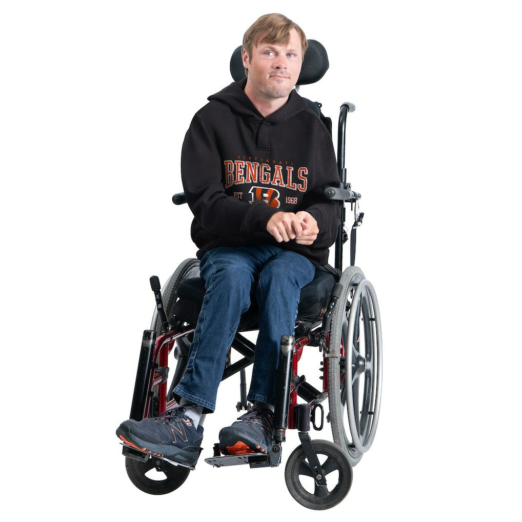 Cincinnati Bengals G-III Sports by Carl Banks Adaptive Team Spirit Graphic Fleece Pullover Hoodie - Black Hoodies