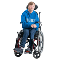 Detroit Lions G-III Sports by Carl Banks Adaptive Mesh Effect Team Graphic Fleece Pullover Hoodie - Royal Hoodies