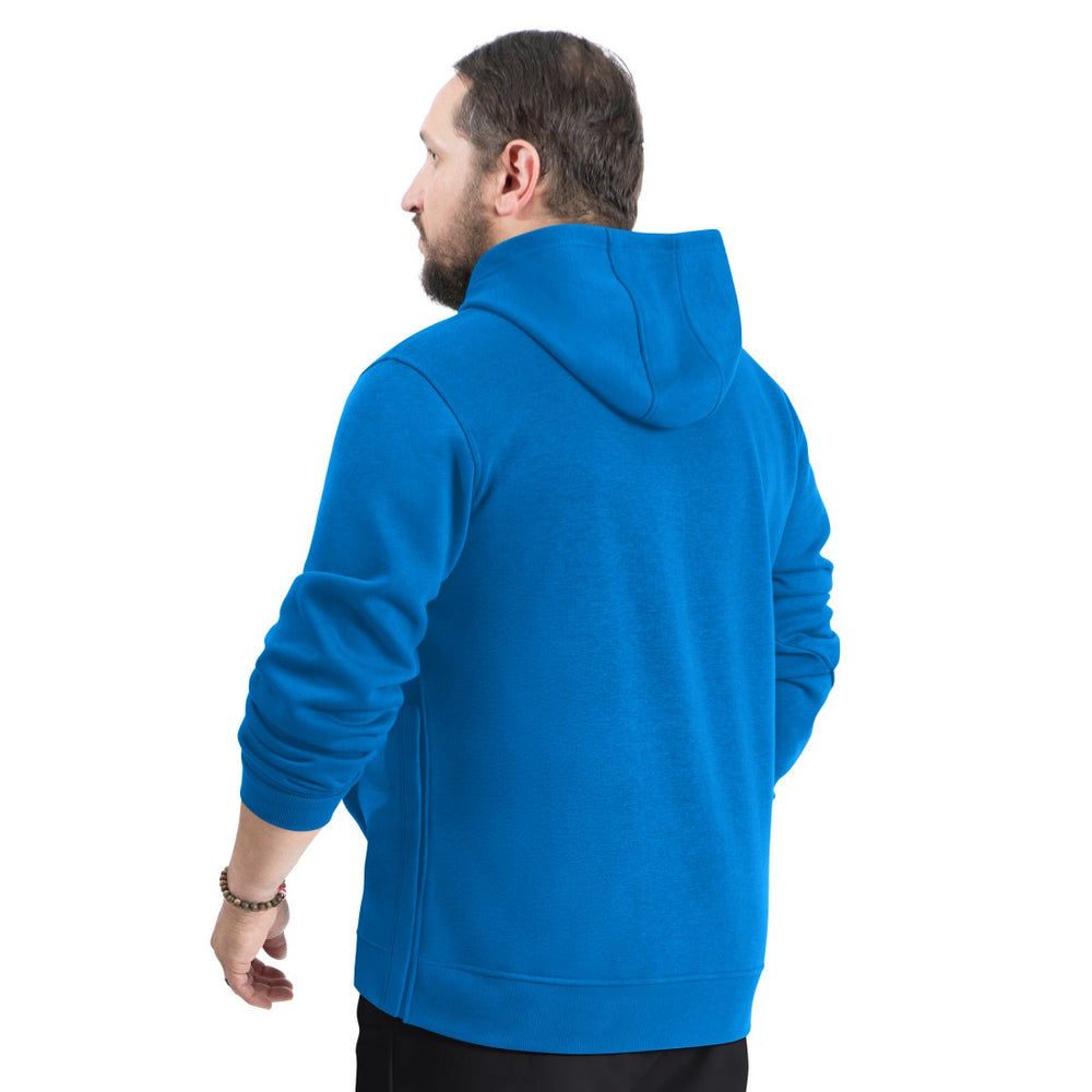 Detroit Lions G-III Sports by Carl Banks Adaptive Mesh Effect Team Graphic Fleece Pullover Hoodie - Royal Hoodies