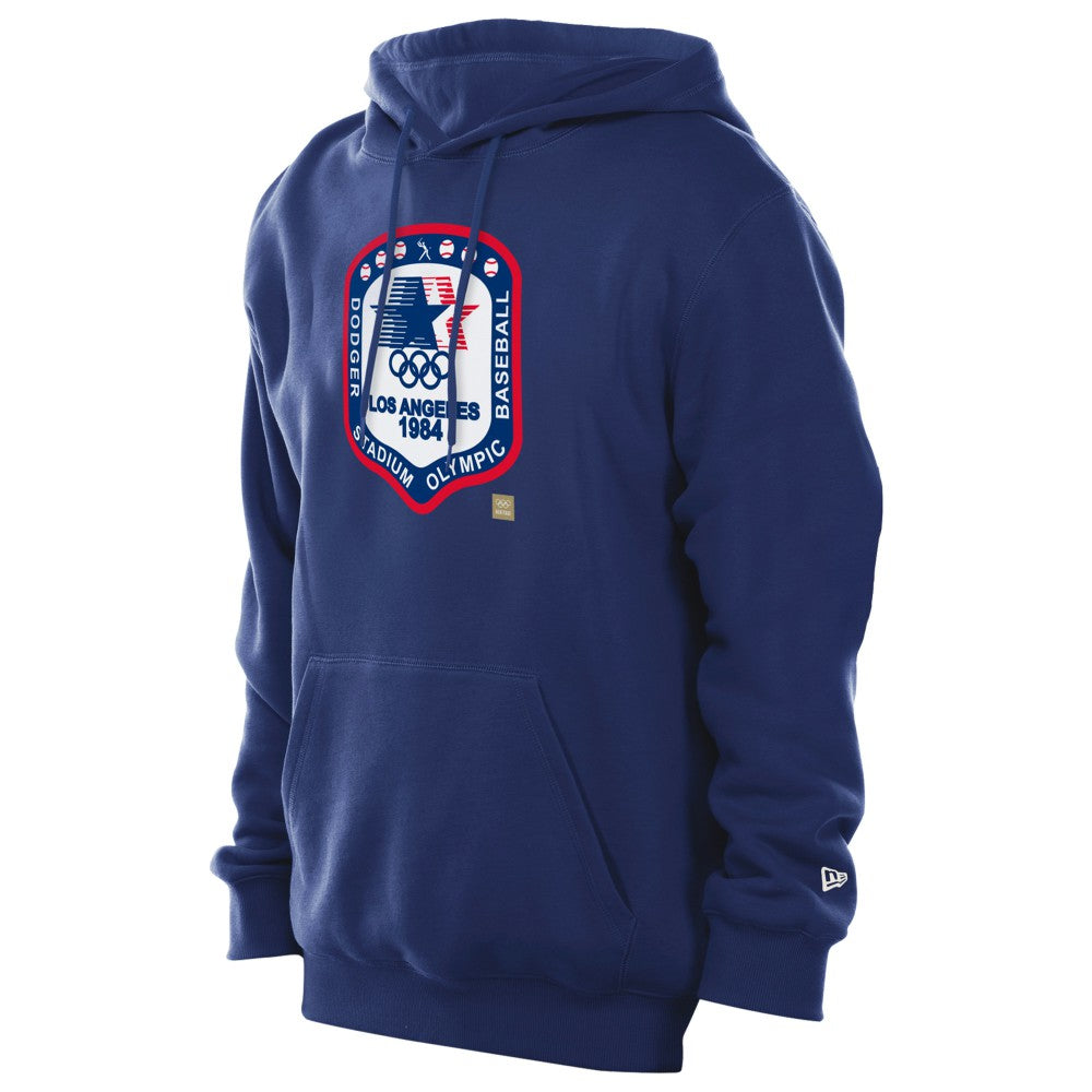 Los Angeles Dodgers x The Heritage Collection New Era LA84 Summer Olympics Hoodie - Royal Hoodies