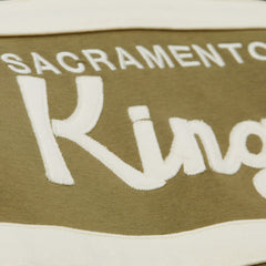 Sacramento Kings Double Clutch Head Coach Hoodie Olive/Black - Mitchell & Ness