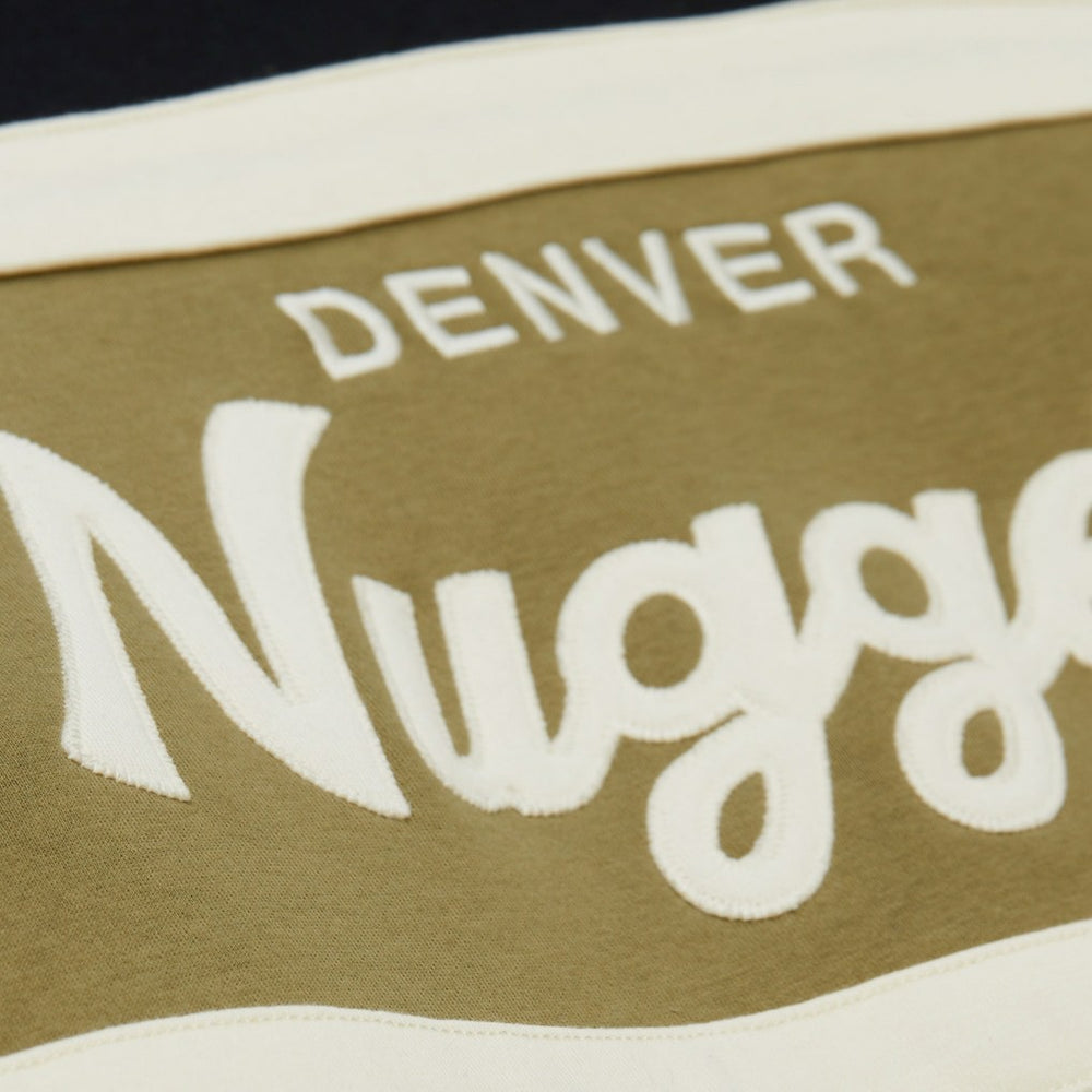 Denver Nuggets Double Clutch Head Coach Hoodie Olive/Black - Mitchell & Ness