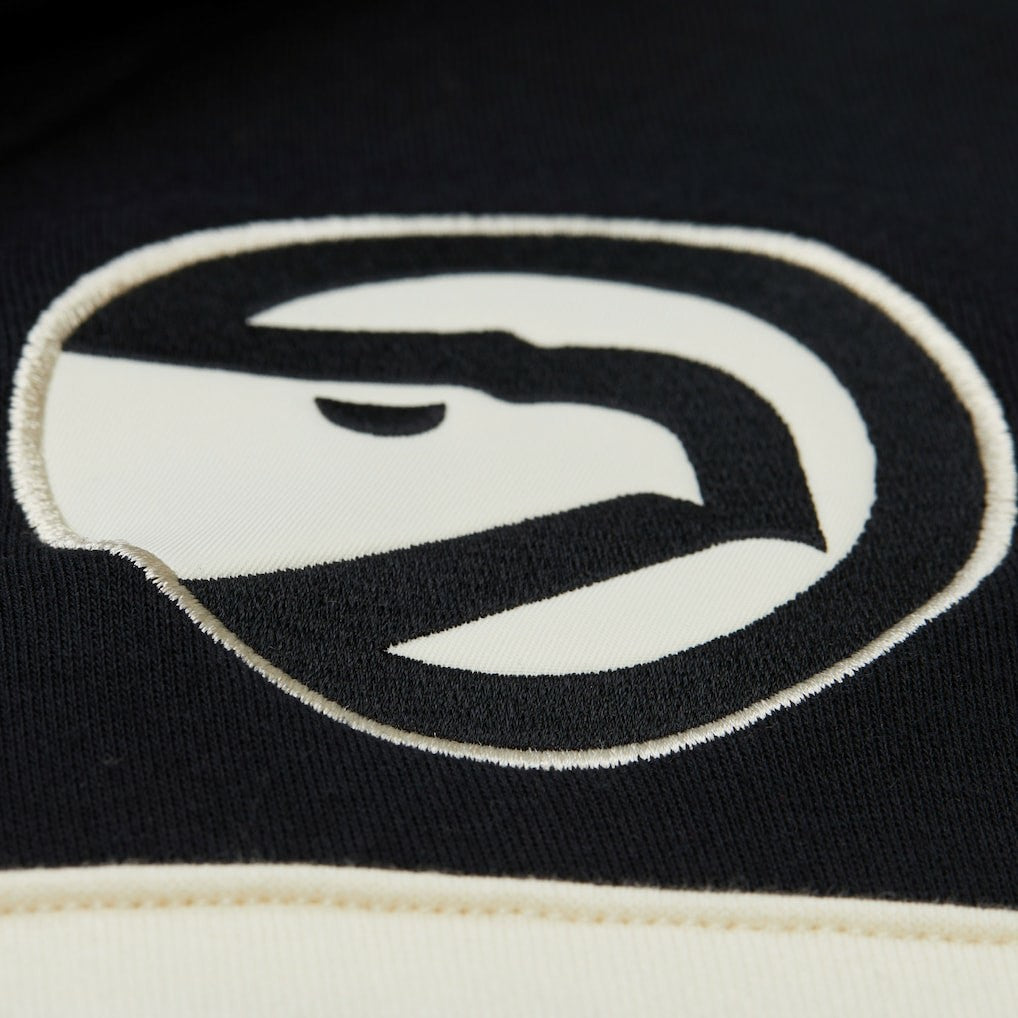 Atlanta Hawks Double Clutch Head Coach Hoodie Olive/Black - Mitchell & Ness outlet