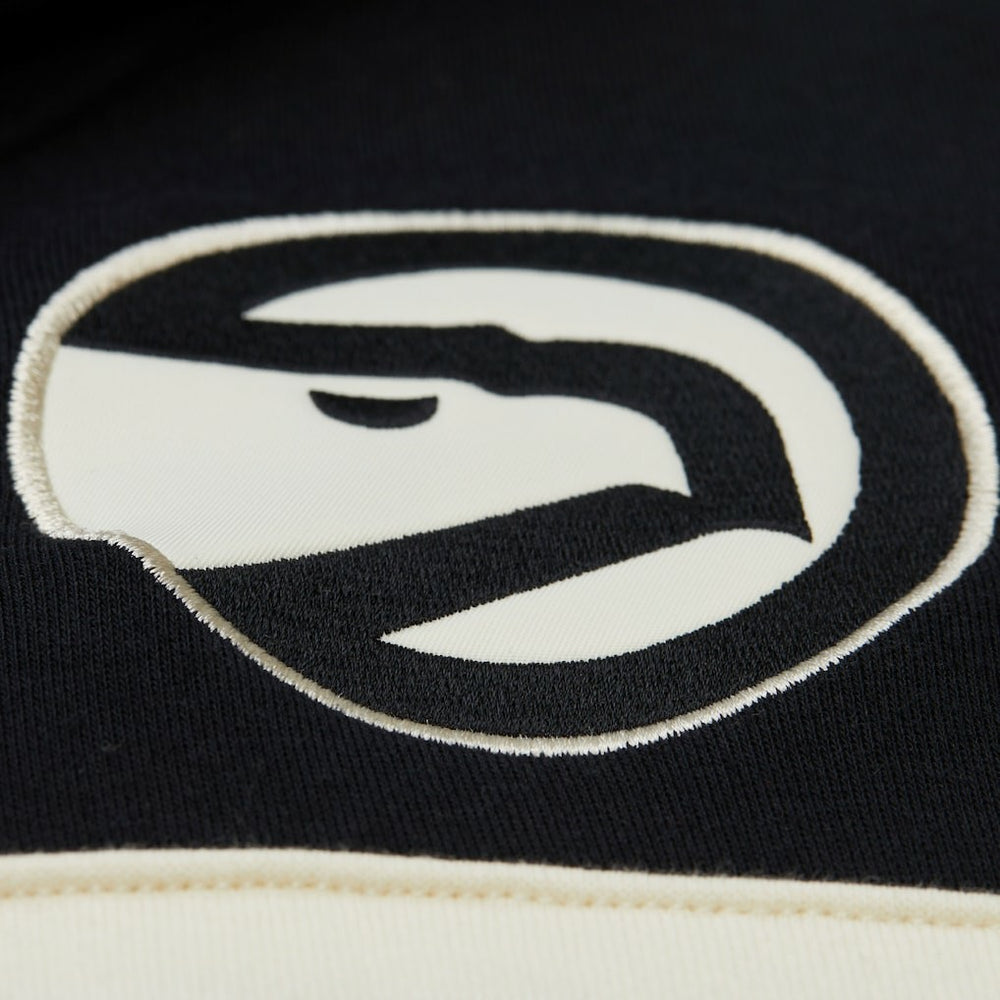 Atlanta Hawks Double Clutch Head Coach Hoodie Olive/Black - Mitchell & Ness outlet