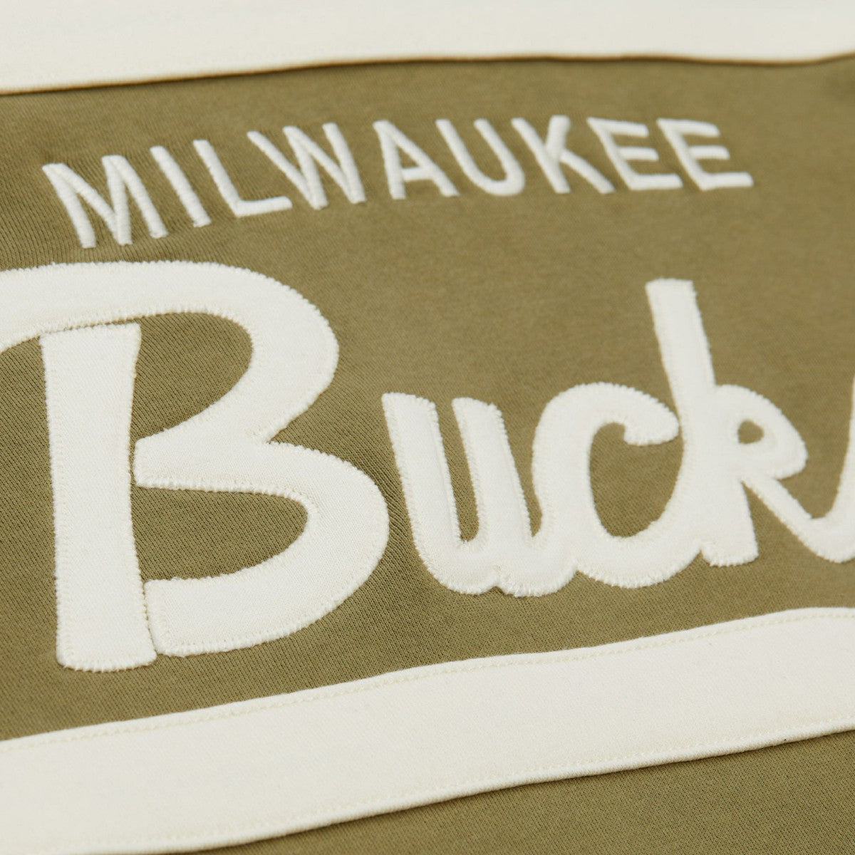 Milwaukee Bucks Double Clutch Head Coach Hoodie Olive - Mitchell & Ness