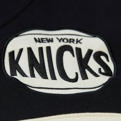 New York Knicks Double Clutch Head Coach Hoodie Olive/Black - Mitchell & Ness