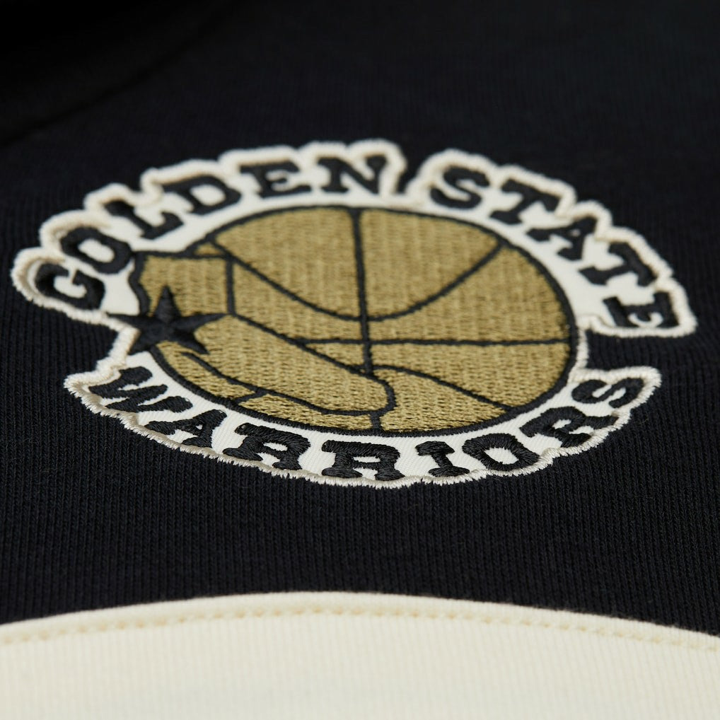 Golden State Warriors Double Clutch Head Coach Hoodie Olive/Black - Mitchell & Ness