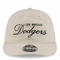 Los Angeles Dodgers New Era x thisisneverthat Retro Crown 9FIFTY Adjustable Hat - Beige Hats