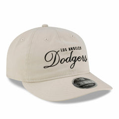 Los Angeles Dodgers New Era x thisisneverthat Retro Crown 9FIFTY Adjustable Hat - Beige Hats