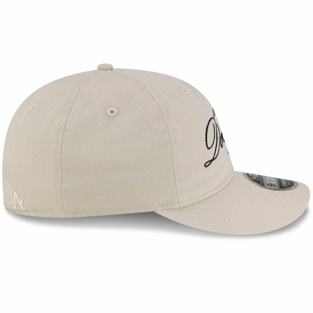 Los Angeles Dodgers New Era x thisisneverthat Retro Crown 9FIFTY Adjustable Hat - Beige Hats