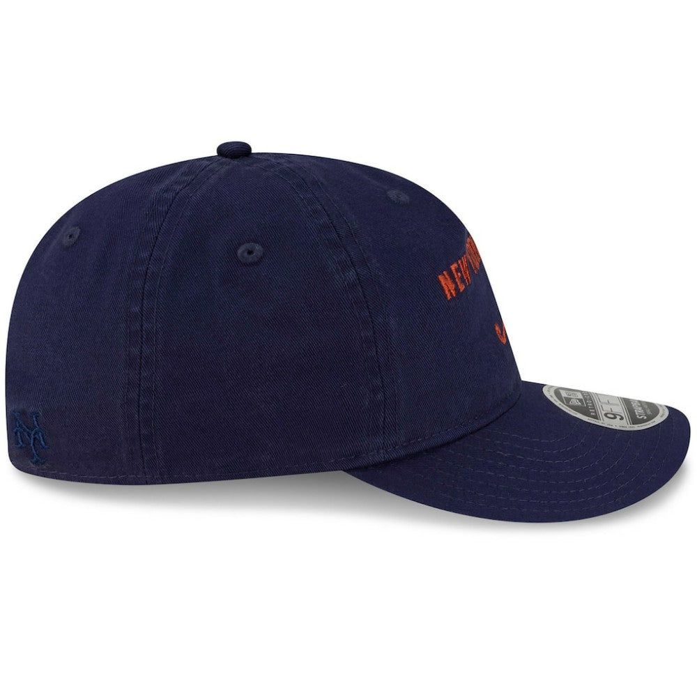 New York Mets New Era x thisisneverthat Retro Crown 9FIFTY Adjustable Hat - Navy Hats