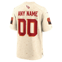 Arizona Cardinals 2025 Rivalries Collection Custom Game Jersey - Natural Jerseys