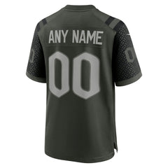 New York Jets 2025 Rivalries Collection Custom Game Jersey - Gotham Green Jerseys
