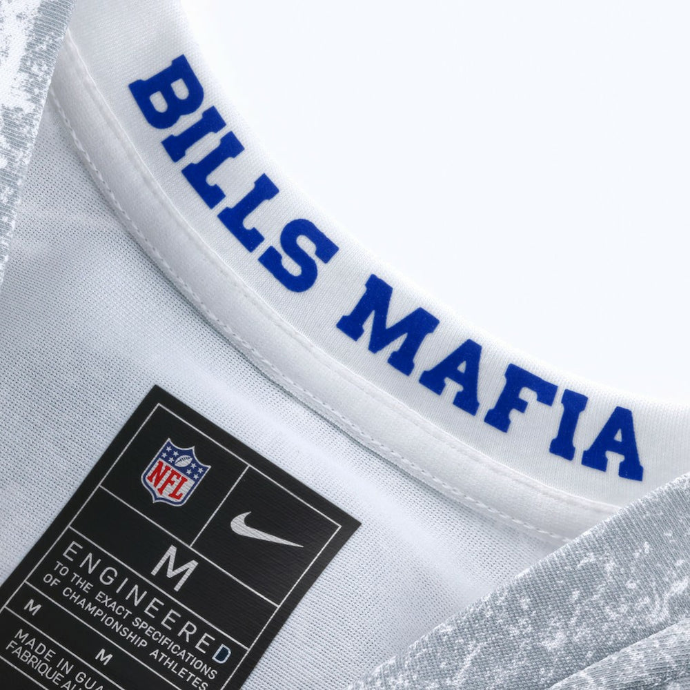 Buffalo Bills Women's 2025 Rivalries Collection Custom Game Jersey - White Jerseys