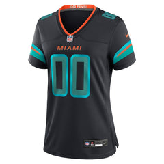 Miami Dolphins Women's 2025 Rivalries Collection Custom Game Jersey - Pitch Blue Jerseys