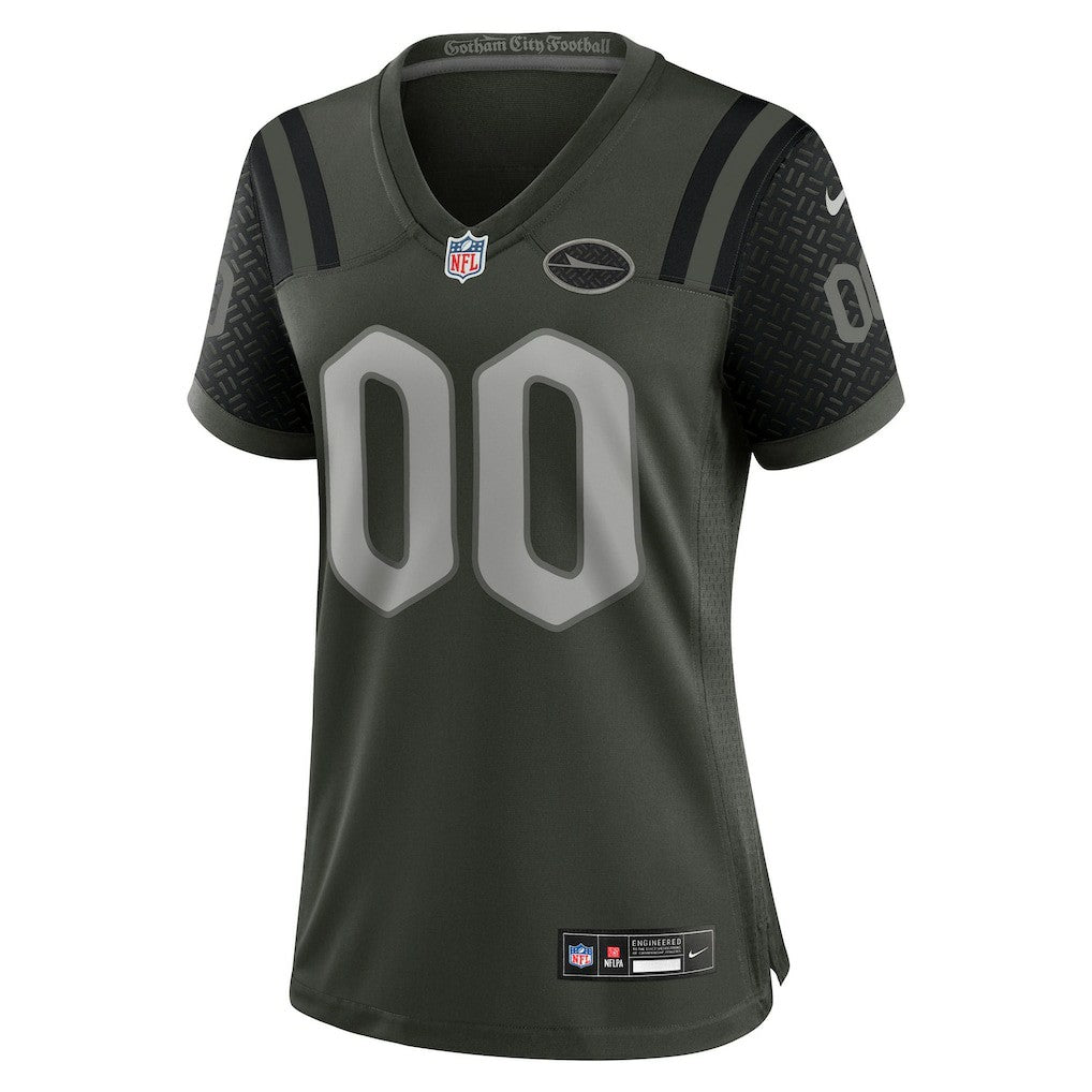 New York Jets Women's 2025 Rivalries Collection Custom Game Jersey - Gotham Green Jerseys