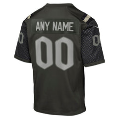 New York Jets Youth 2025 Rivalries Collection Custom Game Jersey - Gotham Green Jerseys
