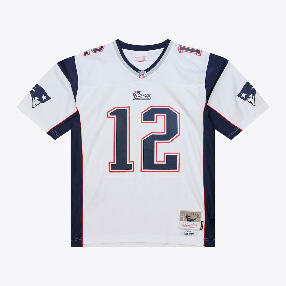 Tom Brady New England Patriots 2000 Legacy Replica Jersey - White Jerseys