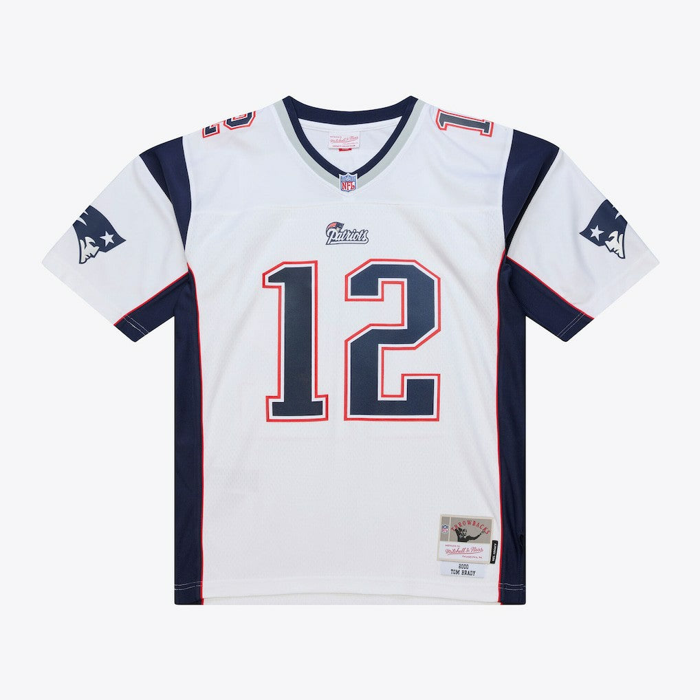 Tom Brady New England Patriots 2000 Legacy Replica Jersey - White Jerseys
