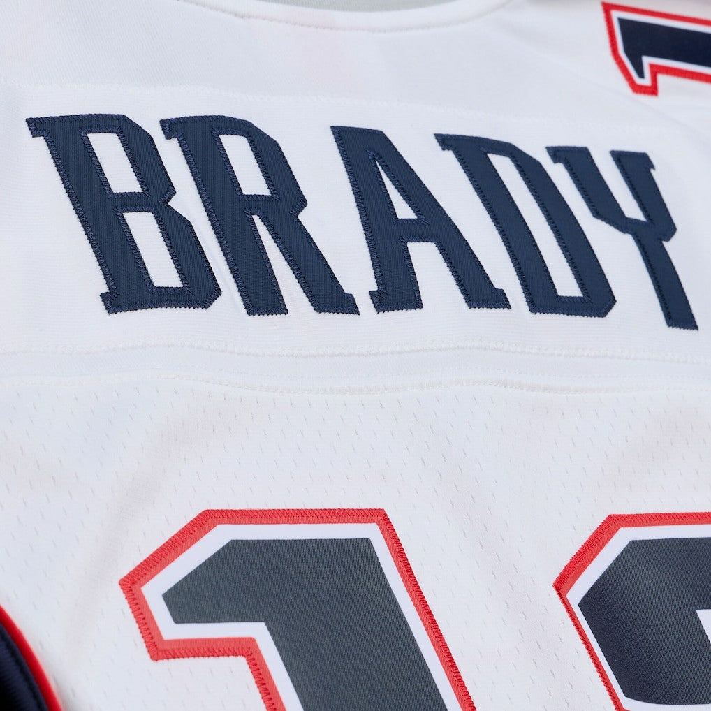 Tom Brady New England Patriots 2000 Legacy Replica Jersey - White Jerseys