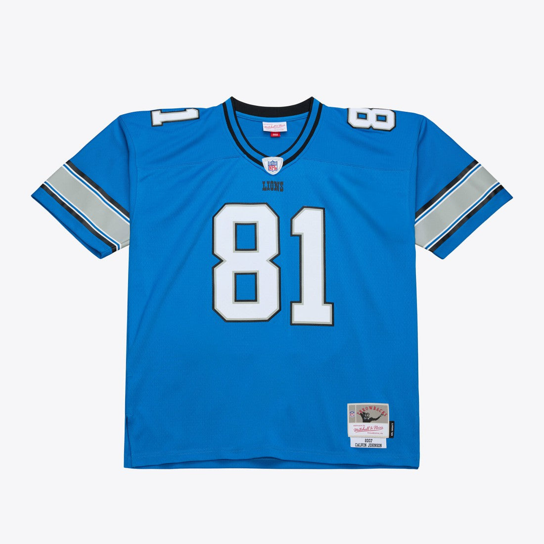 Calvin Johnson Detroit Lions 2007 Legacy Replica Jersey - Blue Jerseys