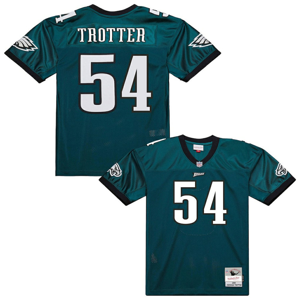 Jeremiah Trotter Philadelphia Eagles 2000 Legacy Throwback Replica Jersey - Green Jerseys