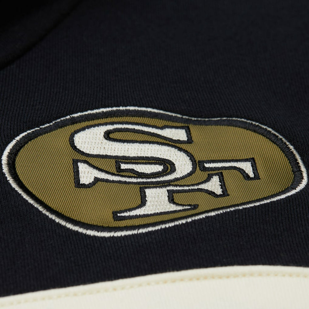 San Francisco 49ers Vintage Logo Head Coach Hoodie - Olive Hoodies