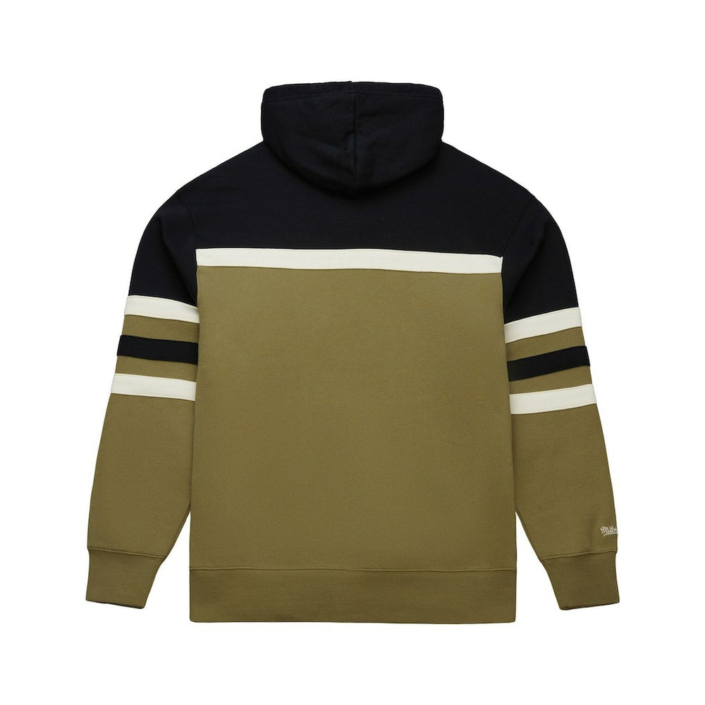 Kansas City Chiefs Vintage Logo Head Coach Hoodie - Olive Hoodies