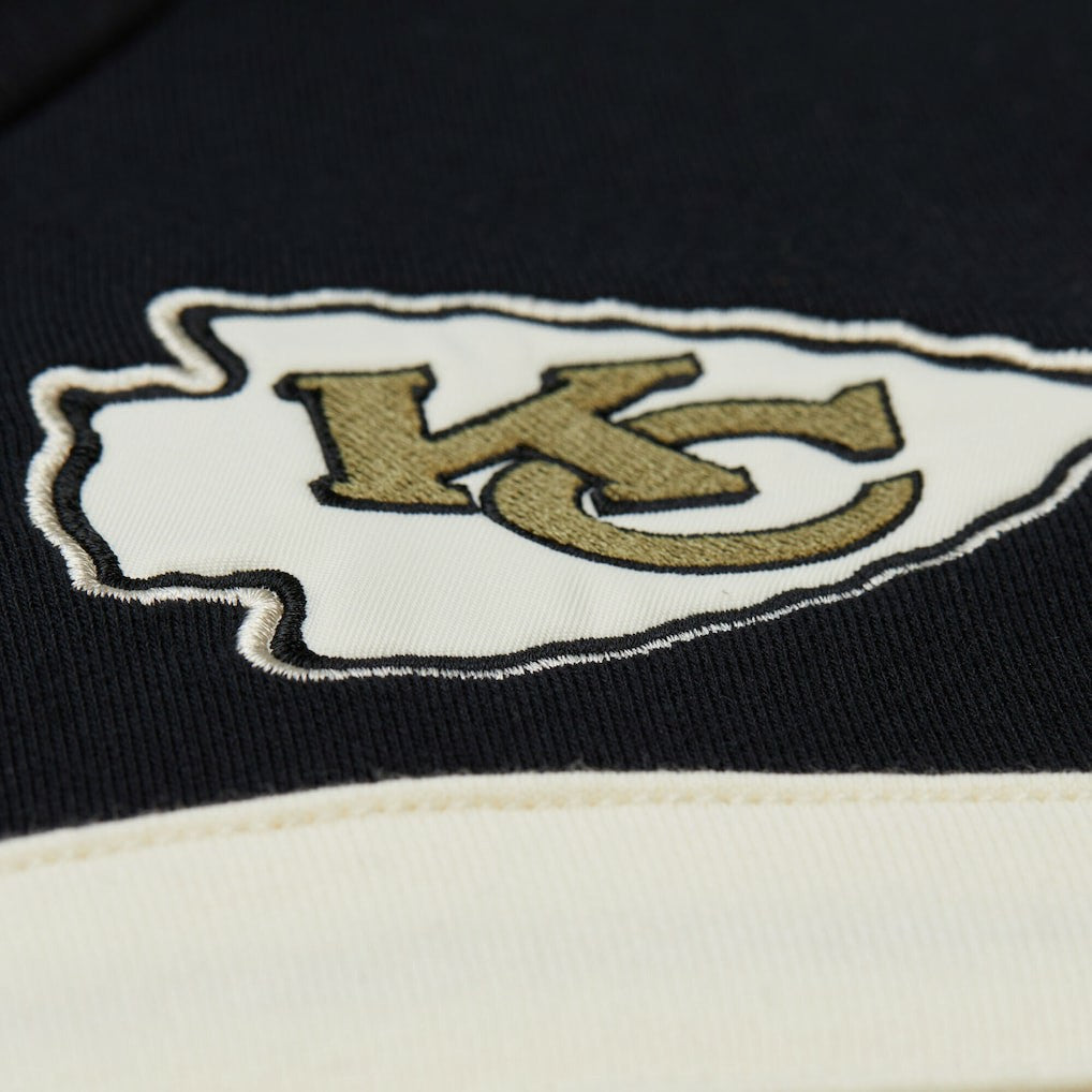 Kansas City Chiefs Vintage Logo Head Coach Hoodie - Olive Hoodies