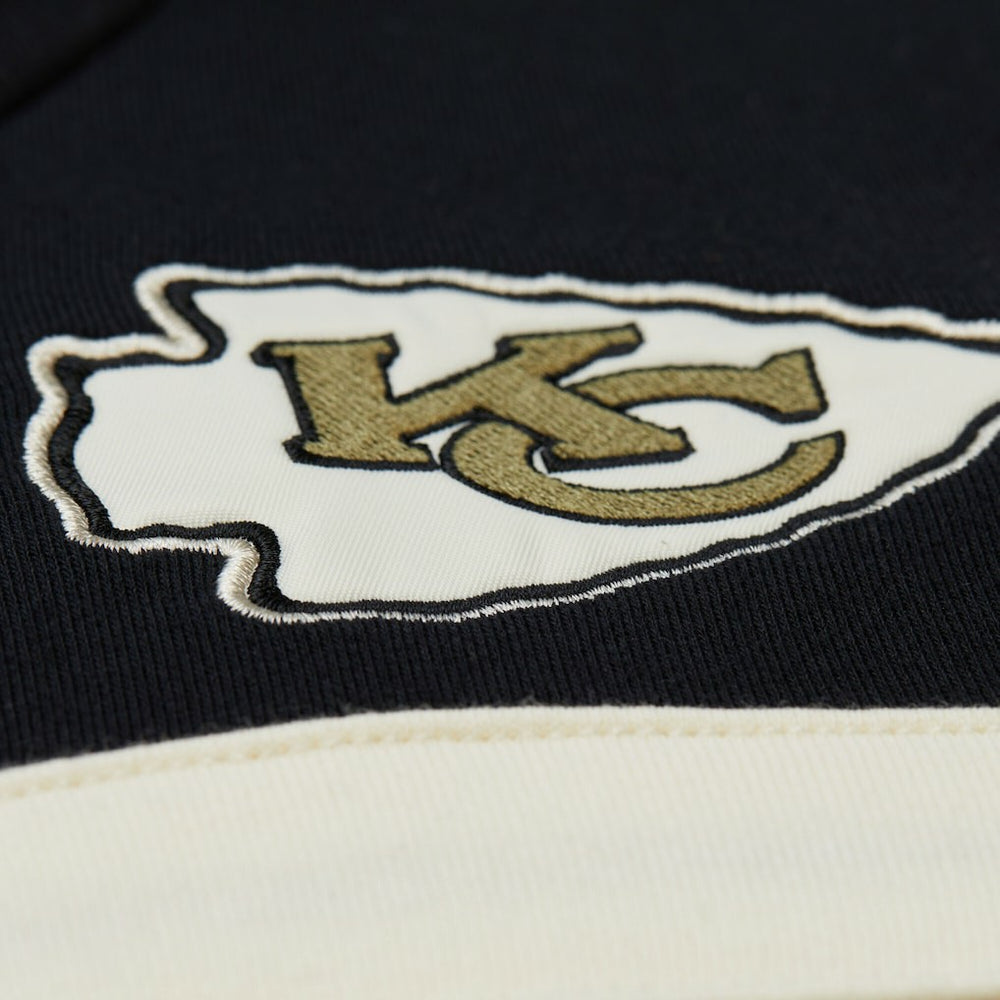 Kansas City Chiefs Vintage Logo Head Coach Hoodie - Olive Hoodies