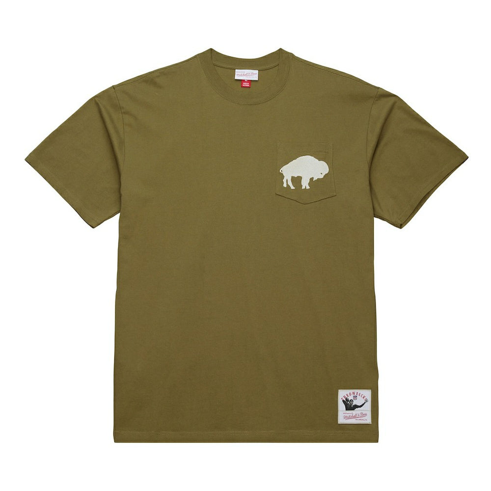 Buffalo Bills Vintage Logo Premium T-Shirt - Olive T-shirts