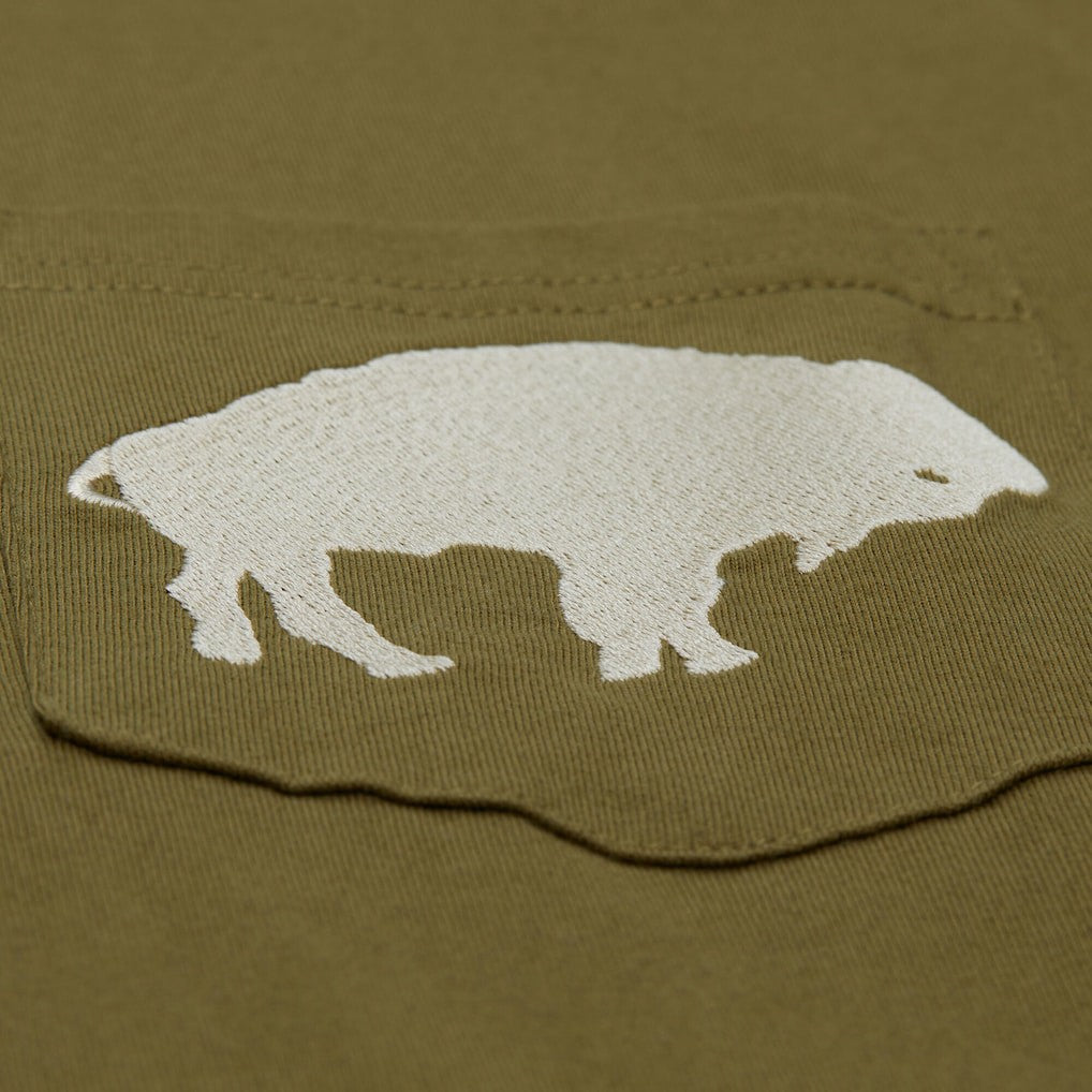 Buffalo Bills Vintage Logo Premium T-Shirt - Olive T-shirts