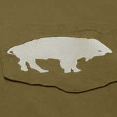 Buffalo Bills Vintage Logo Premium T-Shirt - Olive T-shirts