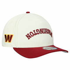 Washington Commanders New Era Upside Down 9FIFTY A-Frame Snapback Hat - Cream Hats