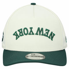 New York Jets New Era Upside Down 9FIFTY A-Frame Snapback Hat - Cream Hats