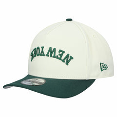 New York Jets New Era Upside Down 9FIFTY A-Frame Snapback Hat - Cream Hats